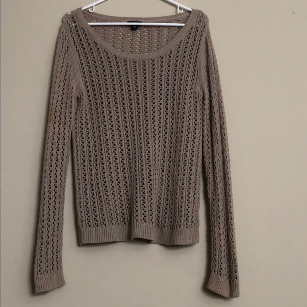 Women's Tan Sweater - L